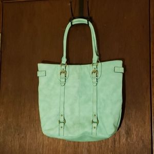 Merona, Mint-green purse, bag